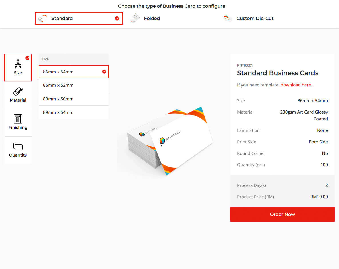 Online Printing in Kuching Printoka Printing Shop in Kuching